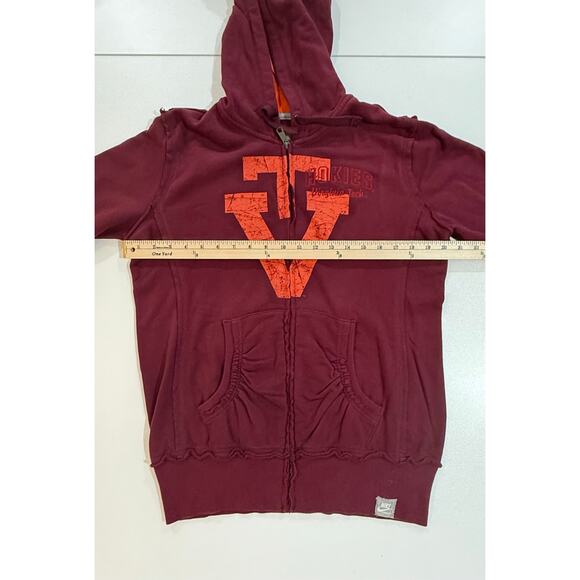 Virginia Tech Hokies Nike Zip Up Hoodie Embroidered Ladies Size Large (125) - Picture 10 of 12